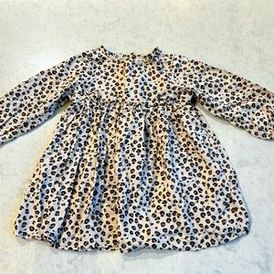 H&M Baby Leopard Print Dress- 12 months